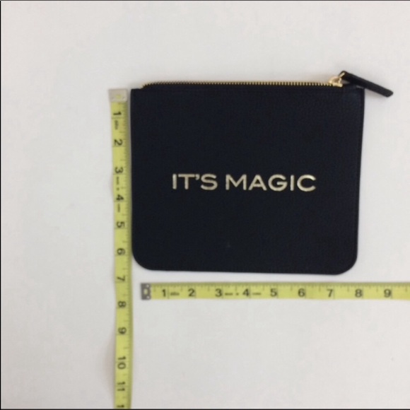 Magicsuit Black pouch with zipper & gold lettering - Picture 5 of 6